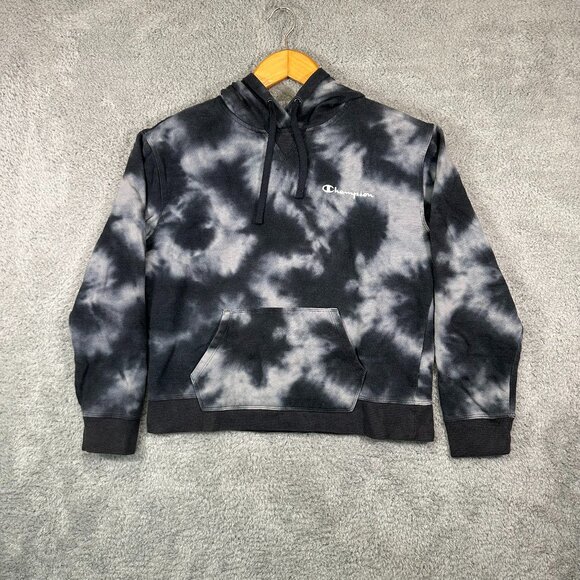 Champion Tops - Champion - Women’s Gray Tie‎ Dye Hoodie